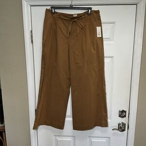 A New Day Brown Baggy Pants Women's Size 14